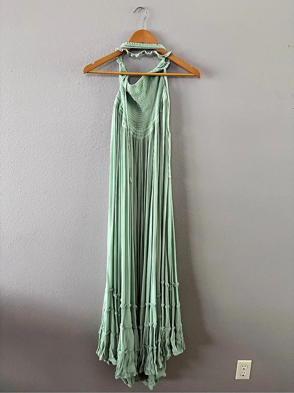 Free People Extratropical Maxi Dress mint sage Green